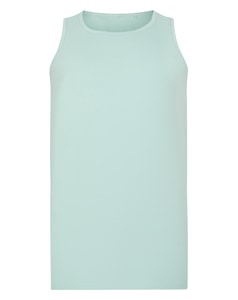 Bigdude Plain Vest Mint Green Tall