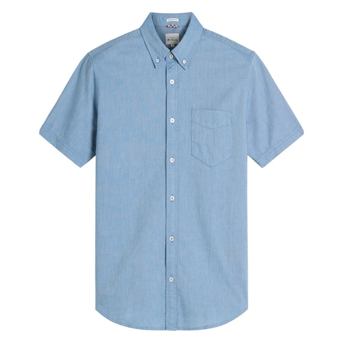 Ben Sherman Signature Oxford Short Sleeve Shirt Airforce