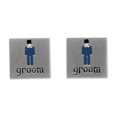 Sophos Groom Wedding Cufflinks