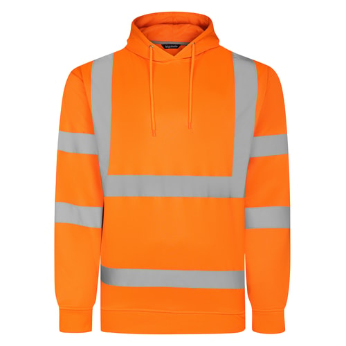 Bigdude Hi-Vis Hoodie HV Orange