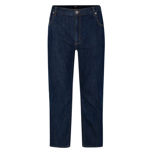 Bigdude Elasticated Waist Jeans Dark Wash