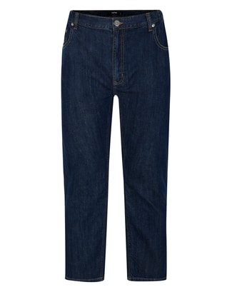 Bigdude Elasticated Waist Jeans Dark Wash