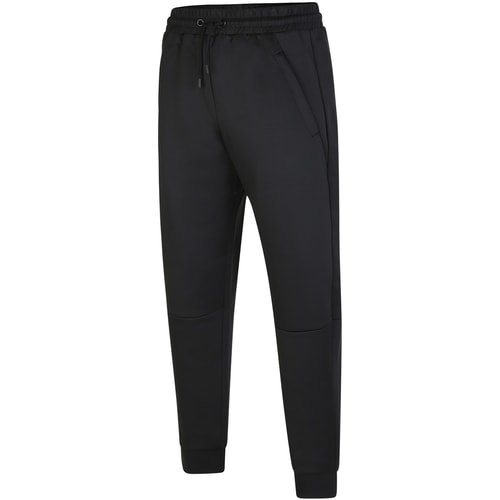 Bigdude Cut And Sew Tricot Joggers Black