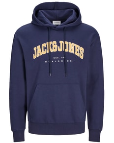 Jack & Jones Varsity Sweat Hoody Navy Blazer