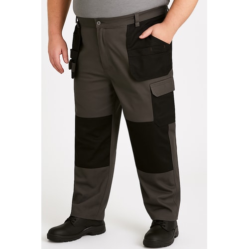 Bigdude Durable Work Trousers Charcoal | BigDude
