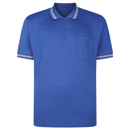 Bigdude Performance Polo Deep Blue