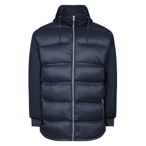 Bigdude Hybrid Quilted Jacket Navy