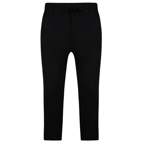 Bigdude Linen Trousers Black