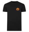 Pumpkin Print TShirt Black