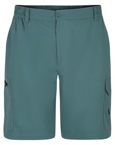 Bigdude Light Weight Elasticated Waist Cargo Shorts Petrol
