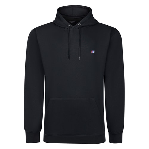 Bigdude Plain Hoody With Logo Black