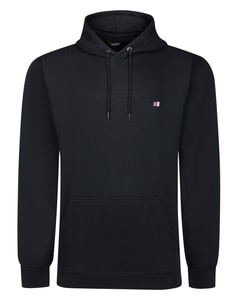 Bigdude Plain Hoody With Logo Black