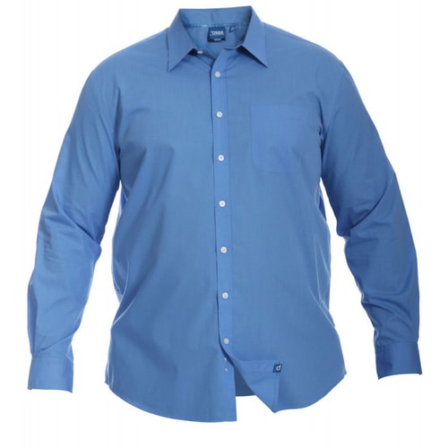 D555 Blue Long Sleeve Shirt