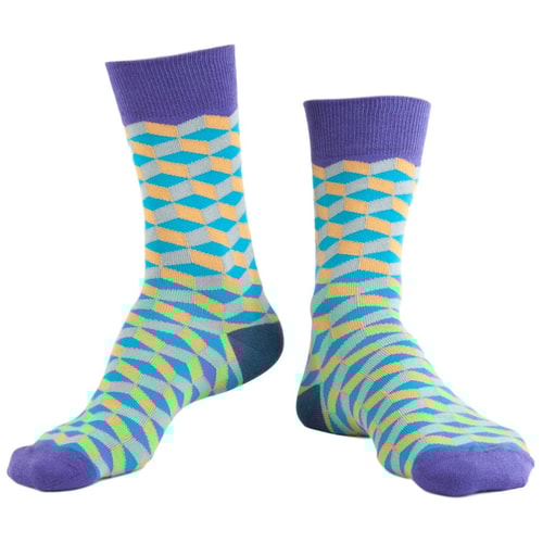 Doris & Dude Geometric Socks