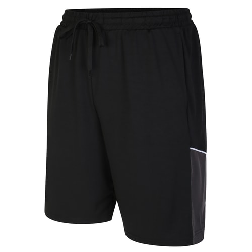 Bigdude Performance Shorts With Side Panel Black