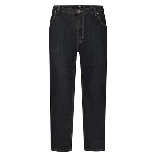 Bigdude Elasticated Waist Jeans Dark Tint Wash