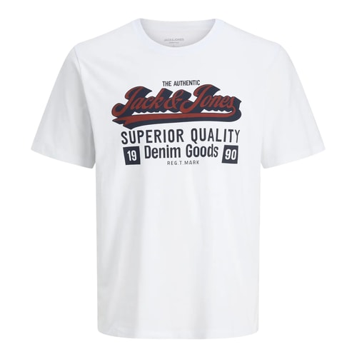 Jack & Jones Denim Goods Logo T-Shirt White