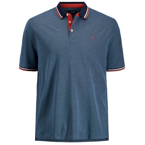 Jack & Jones Paulos Polo Shirt Denim Blue