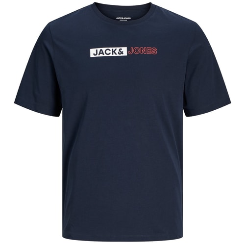 Jack & Jones Logo T-Shirt Navy Blazer