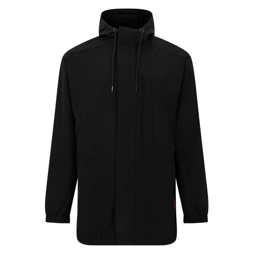 Bigdude 4-Way Stretch Windbreaker Black/Orange