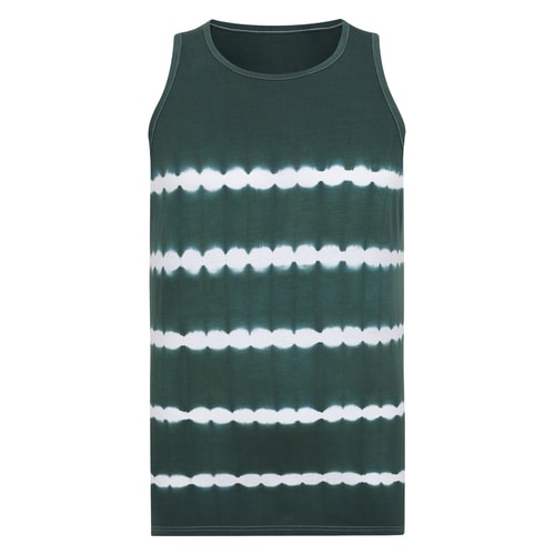 Bigdude Tie Dye Vest Green