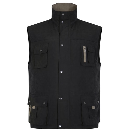 Bigdude Multi Pocket Hunting/Utility Gilet Black