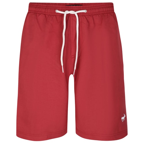 Bigdude Plain Swim Shorts Burgundy