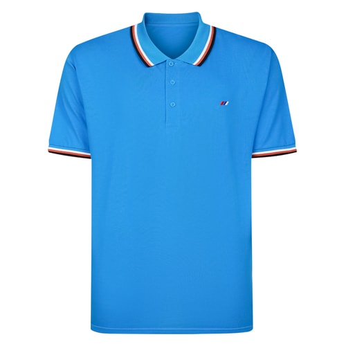 Bigdude Triple Tipped Polo Blue