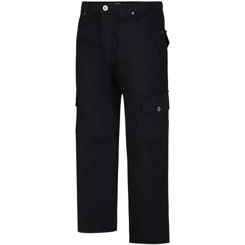 Bigdude Regular Fit Cargo Jeans Black