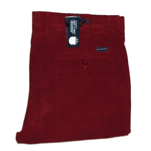 Ed Baxter Claret Red Corduroy Jeans