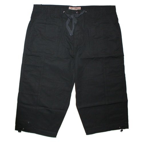 Ed Baxter Black 3/4 Length Combat Shorts