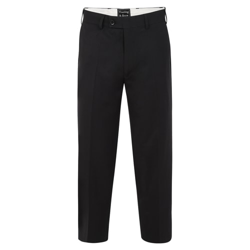 Tooting & Brow Essential Formal Trousers Black