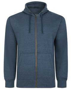 Bigdude Original Full Zip Hoody Dark Denim Tall