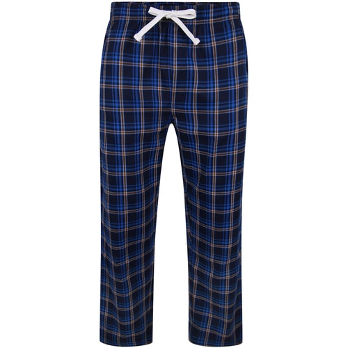 Bigdude Check Lounge Pants New Royal