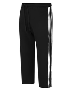 Bigdude Joggers with Contrast Tape Black