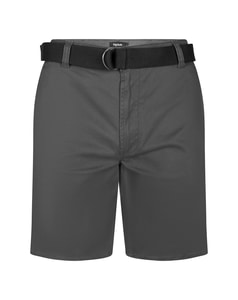 Bigdude Stretch Chino With Belt Charcoal