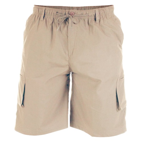 D555 Knee Length Cargo Shorts Sand