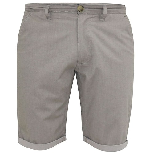 D555 Elon Stretch Chambray Shorts Stone