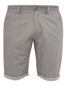 D555 Elon Stretch Chambray Shorts Stone