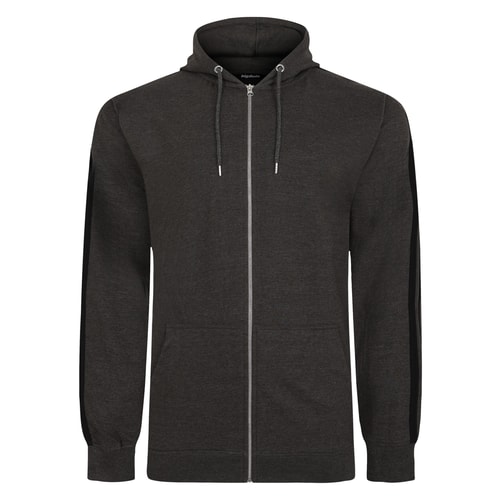 Bigdude Twin Stripe Hoody Charcoal