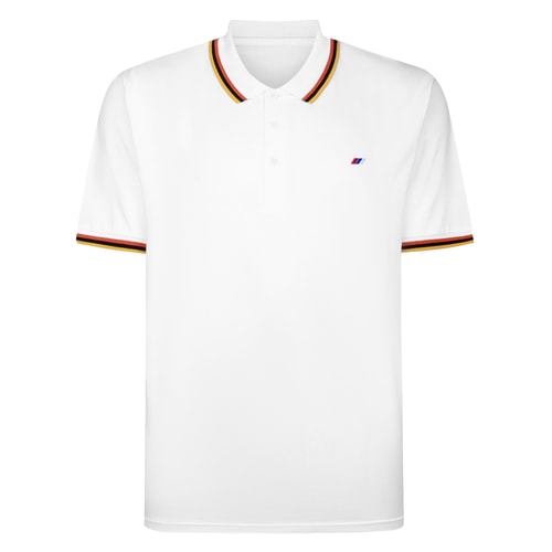Bigdude Triple Tipped Polo White