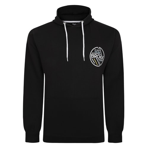 Bigdude Bronx Print Pullover Hoody Black