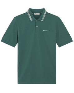 Ben Sherman Interest Collar Polo Teal