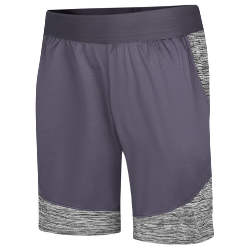 Bigdude Space Yarn Panelled Shorts Charcoal