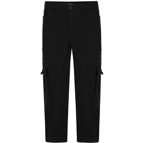 Bigdude Stretch Utility Cargo Trousers Black 