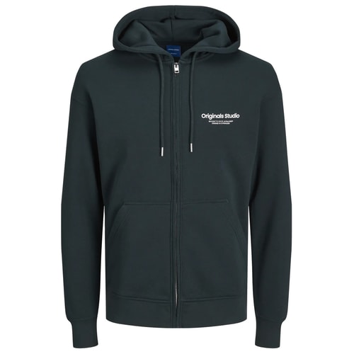 Jack & Jones Zip Up Sweat Hood Forest River