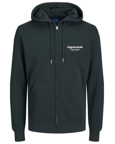 Jack & Jones Zip Up Sweat Hood Forest River