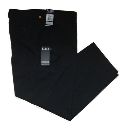 Farah Classic Black Trousers
