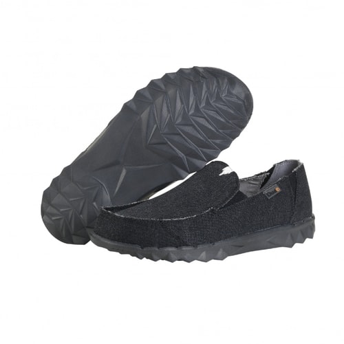 Hey Dude Farty Classic Black Shoe