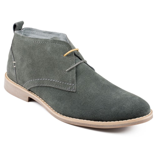 Front Roscoe Desert Boots Grey